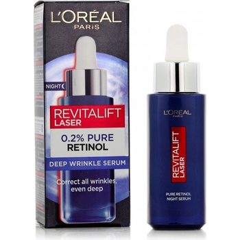 L'Oréal Revitalift Laser X3 Night Serum s retinolem 30 ml