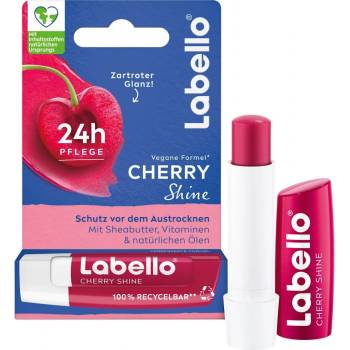Labello Fruity Shine balzám na rty SPF10 (Cherry) 4,8 g