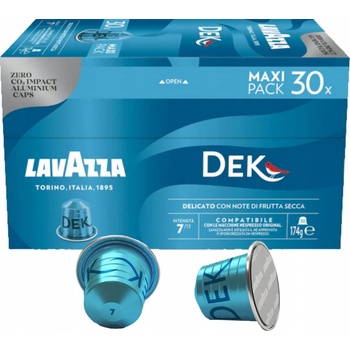 LAVAZZA Kapsle NESPRESSO DEK BEZ KOFEINU 30 ks