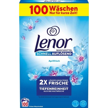 Lenor Universal Aprilfrisch prášek na praní 6,5 kg 100 PD