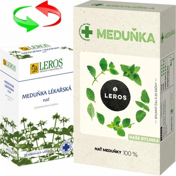 Leros Meduňka lékařská nať 20 x 1 g