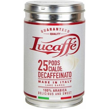Lucaffé Decaffeinato Podová káva 25 ks