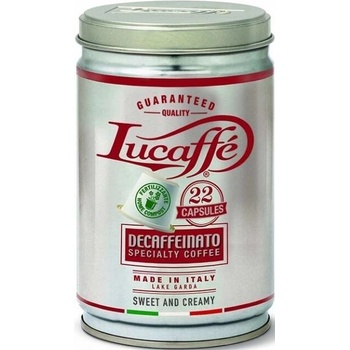 Lucaffé Decaffeinato Speciality 100% Arabica Kapsulové nápoje 22 ks