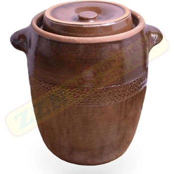 M.A.T. sud na zelí + víko keramika velký 30 l