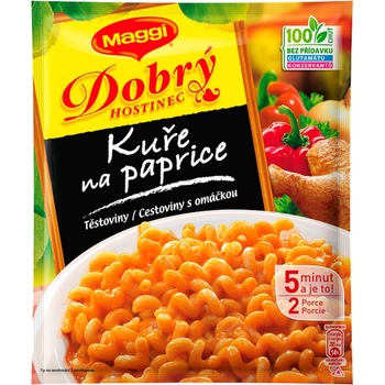 Maggi Dobrý hostinec Kuře na paprice těstoviny s omáčkou 153 g