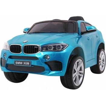 Mamido elektrické autíčko BMW X6M R-PA.JJ2199.EXL.NIE lakované modrá