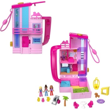 Mattel Polly Pocket Pollyville Trh s čerstvými potravinami, HRD45