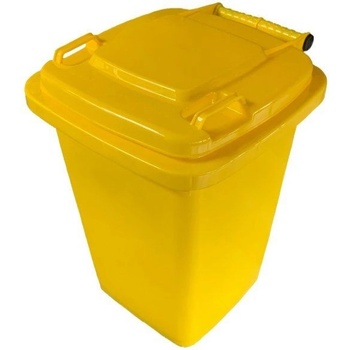 Max Popelnice D50BY 50L žlutá plastová