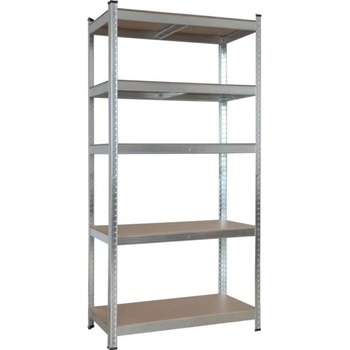 Max Regál 180 x 90 x 40 cm 5 polic pozink