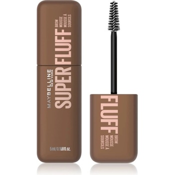 Maybelline Superfluff Brow Mousse gel na obočí pro plný a nadýchaný vzhled 255 Soft Brown 5 ml