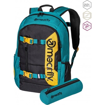 Meatfly Basejumper Dark Jade/Black černá