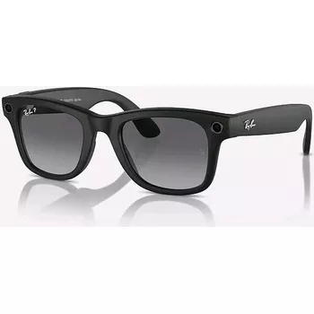 Meta Ray-Ban Wayfarer, AI brýle, Matte Black, Polarized Gradient Graphite