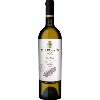 Mikrosvín Pálava pozdní sběr Flower Line 2023 12,5% 0,75 l (holá láhev)
