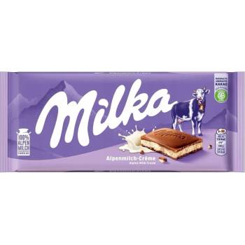 Milka Čokoláda mléčná alpenmilchcreme 100 g
