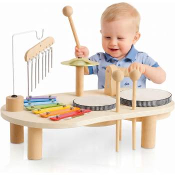 Montessori hudební nástroje pro děti vzdělávací hudební stůl