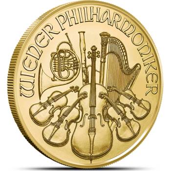 Münze Österreich zlatá mince Wiener Philharmoniker 2025 1/2 oz