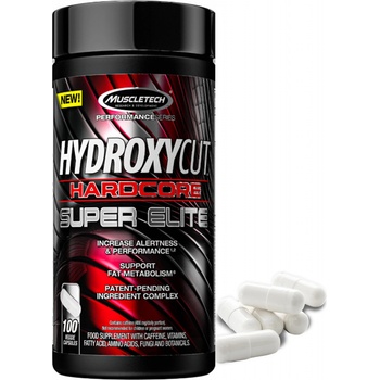 MuscleTech Hydroxycut Hardcore Super ELITE 100 kapslí