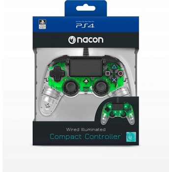 Nacon Wired Compact Controller PS4 PS4OFCPADCLGREEN