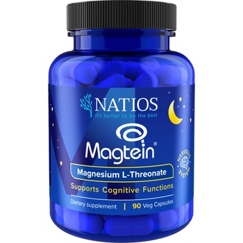 Natios Magtein Magnesium L-threonate 90 veganských kapslí