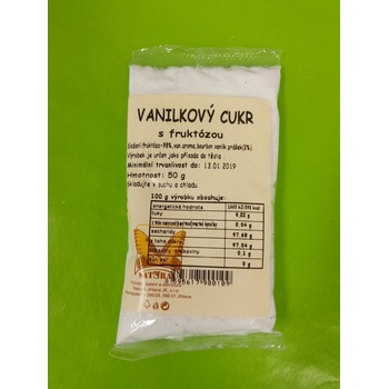 Natural Vanilkový cukr s fruktózou 50 g