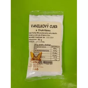 Natural Vanilkový cukr s fruktózou 50 g