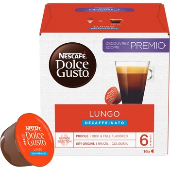 Nescafé Dolce Gusto Lungo Decaffeinato 16 ks