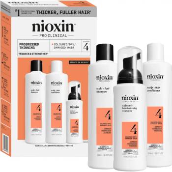Nioxin Systém 4 Kit for Colored Hair with Progressed Thinning