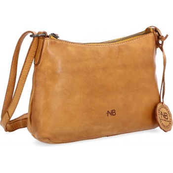 Noelia Bolger kabelka crossbody NB 2406 ZLU žlutá