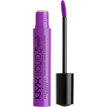 NYX Professional Makeup Liquid Suede Cream tekutá voděodolná rtěnka s matným finišem 19 Subversive Socialite 4 ml