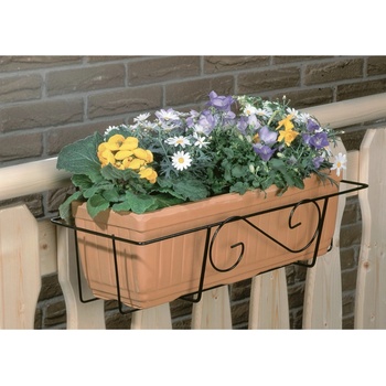 OBI Koš na balkónový truhlík antracitová 65 cm