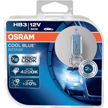 Osram Cool Blue Intense HB3 P20d 12V 60W 2 ks 9005CBN-HCB