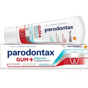 Parodontax Gum + Breath and Sensitivity Whitening 75 ml