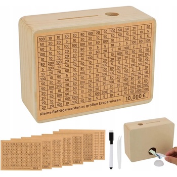 Pokladnička na šetrenie peňazí 500 - 10000€