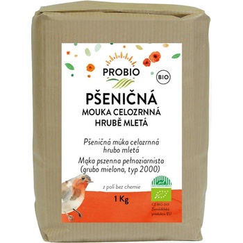 ProBio BIO MOUKA PŠENIČNÁ CELOZRNÁ HRUBÁ 1 kg