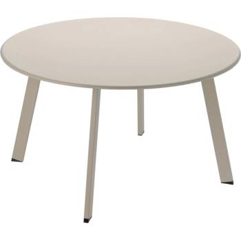 PROGARDEN KO-X99001180 Zahradní stůl kulatý 70 cm matná krémová