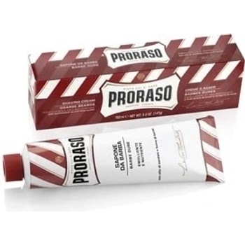 Proraso Red krém na holení pro tvrdé vousy 150 ml