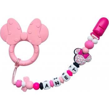 Puntja.cz silikon mickey and minnie růžová