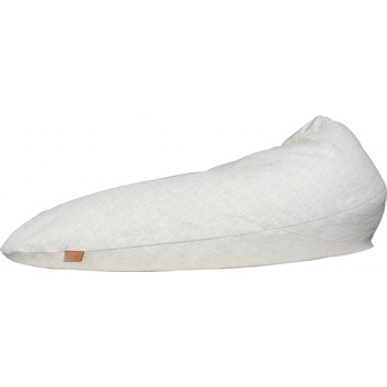 Quax Béžový lněný kojicí polštář Naturel