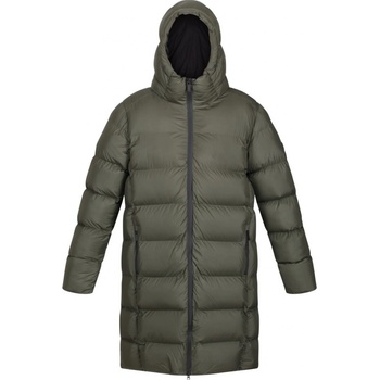 Regatta pánský prošívaný kabát Hallin khaki
