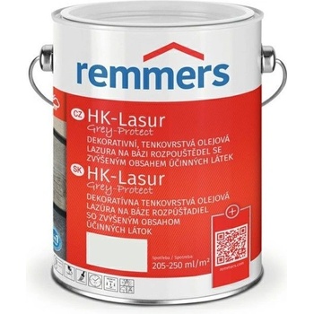 Remmers HK Lazura 3v1 Grey Protect 5 l platinově šedá