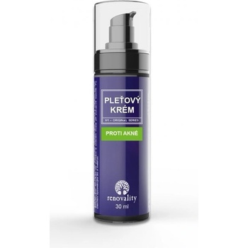 Renovality Original Series pleťový krém proti akné 30 ml
