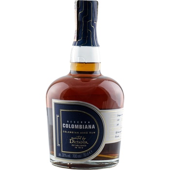 Reserva Colombiana by Dictador Blue Label 38% 0,7 l (holá láhev)