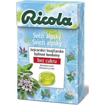 RICOLA bonbony Svěží alpský 40 g