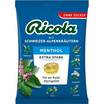 Ricola Mentol Extra silný bez cukru 75 g