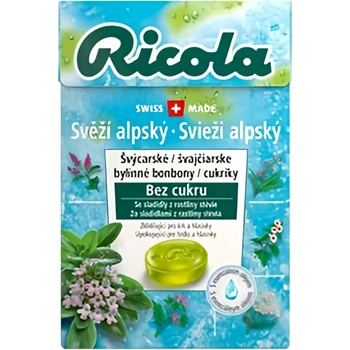 Ricola Svěží Alpský Bonbóny 4 x 40 g
