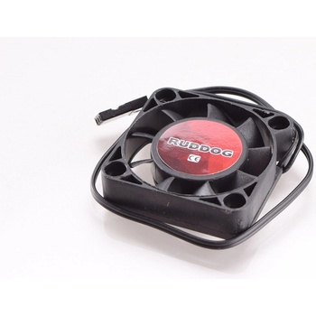 RUDDOG větráček 40x40 mm s 240 mm černým kabelem a JR konektorem