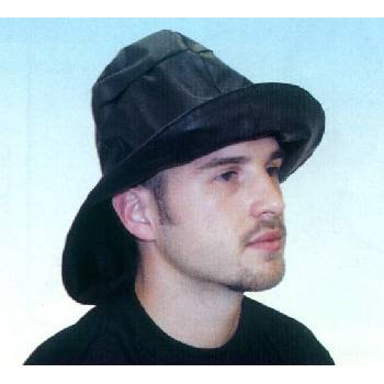 Rybářský klobouk nepromokavý černý