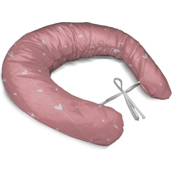 Sablio Těhotenský polštář Asymetrická srdíčka