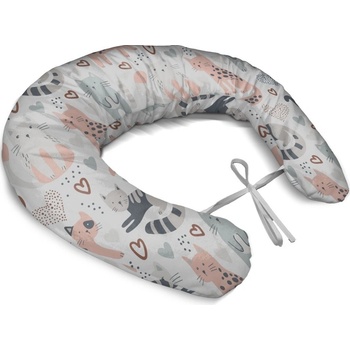 Sablio Těhotenský polštář Malované kočičky