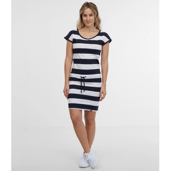 SAM 73 Dámské šaty REYNA WZ 869 TMAVĚ MODRÁ